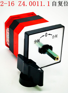 LW12-16 Z4.0011.1 自复位 万能转换开关 分闸合闸切换 三档一节