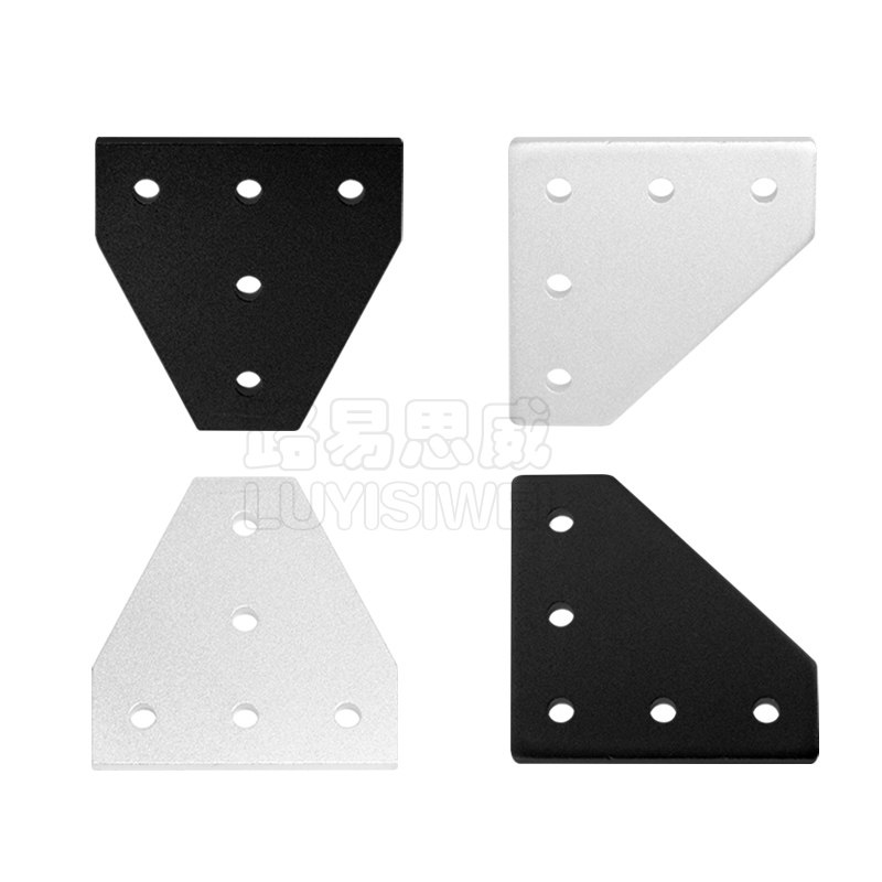 铝型材 5孔T型L型直角连接板 2020 3030 2040 4040板角托架角码,农用物资,可移动滴灌袋,淘宝优惠券,粉丝福利购,淘宝优惠卷