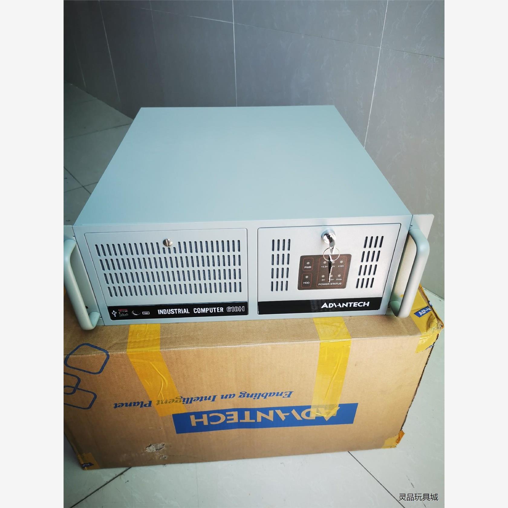 全新二手9.5新研华610H工控机，i7 2600CPU,原装研华主议价商品图片