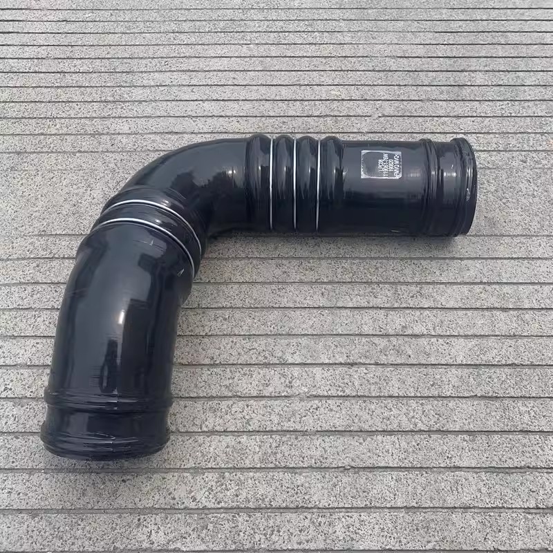 解放领航版中冷器出气管