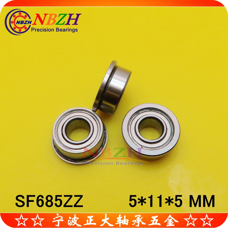 不锈钢 法兰杯士轴承 SF685 F685ZZ F628/5 DDLF-1150 5*11*5