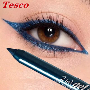 Eyeliner Blue Black Eye Shadow coloured pens make up makeup