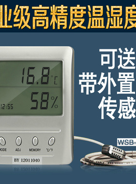 逸品博洋 WSB-2-H2高精度 可送检 博洋易克赛思 大屏数显温湿度计
