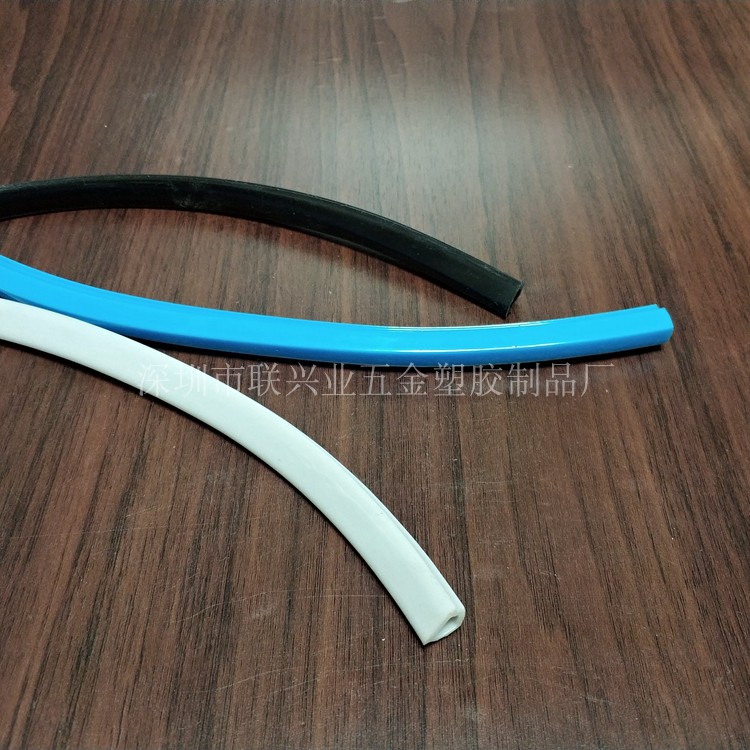 铝型材装饰胶条蓝色密封
