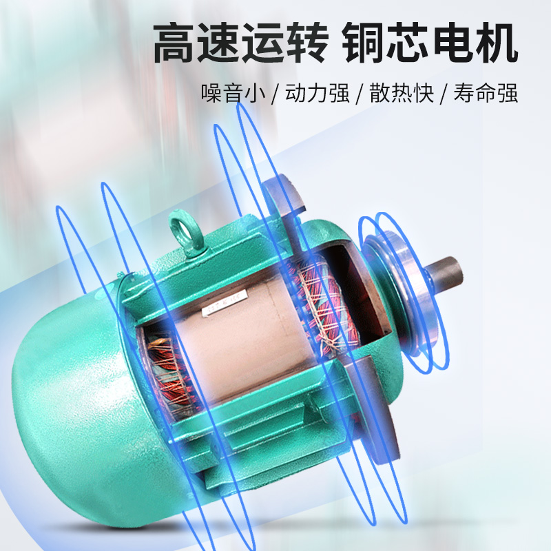 沪工钢丝绳电动葫芦吨起