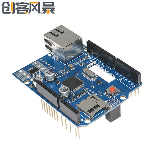 Ethernet W5100网络扩展板模块SD卡扩展MEGA 兼容UNO R3