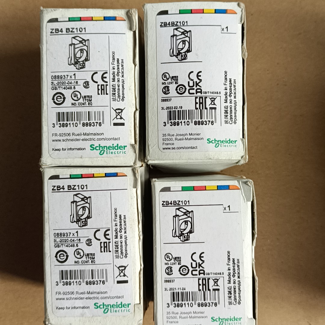 施耐德ZB410数量4只，5