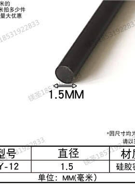 直径23mm白色O型密封条硅胶圆形实心橡胶条圆柱密实耐磨损耐高温