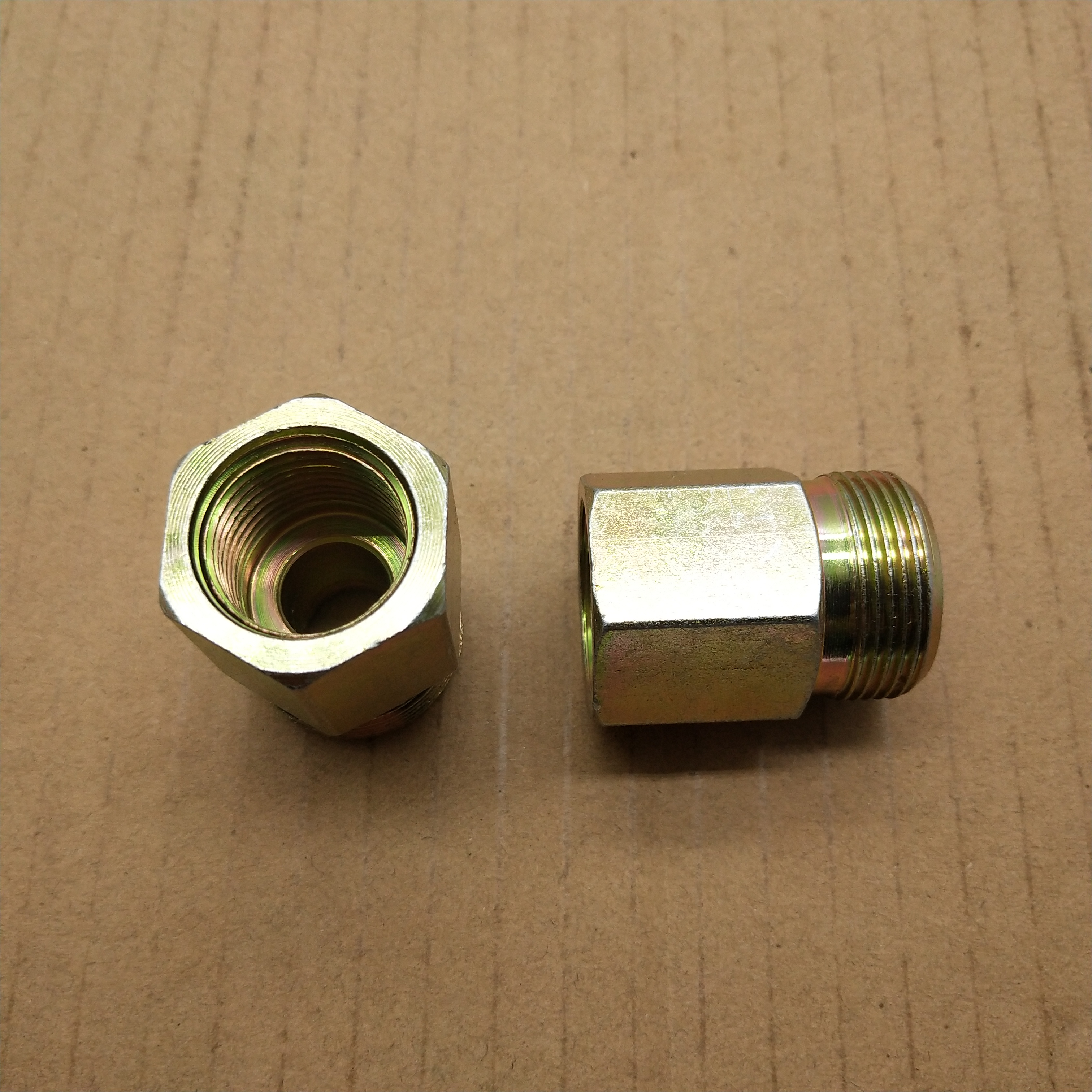 外丝平口转内分补芯高压