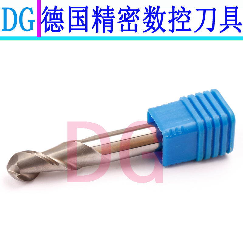 钨钢铝用球刀 R0.5 R0.75 R1 R1.5 R2X4DX50X2F离铝用刀
