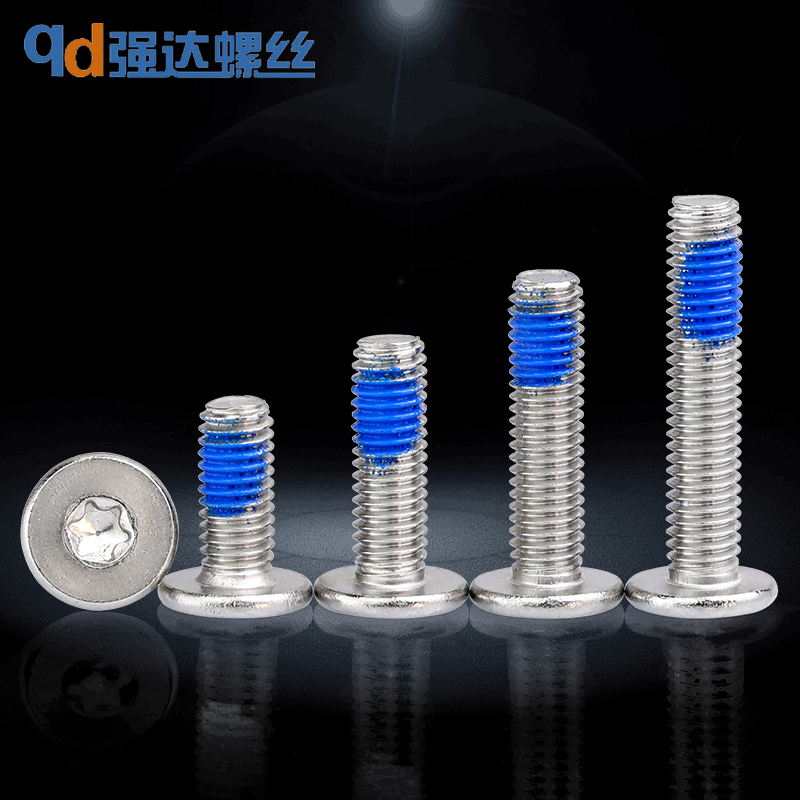 点胶不锈钢内梅花扁平头