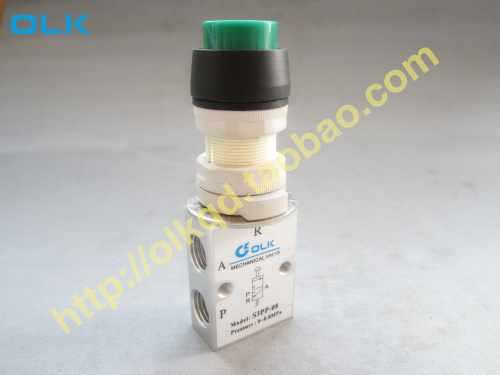 气动机械阀二位三通凸头