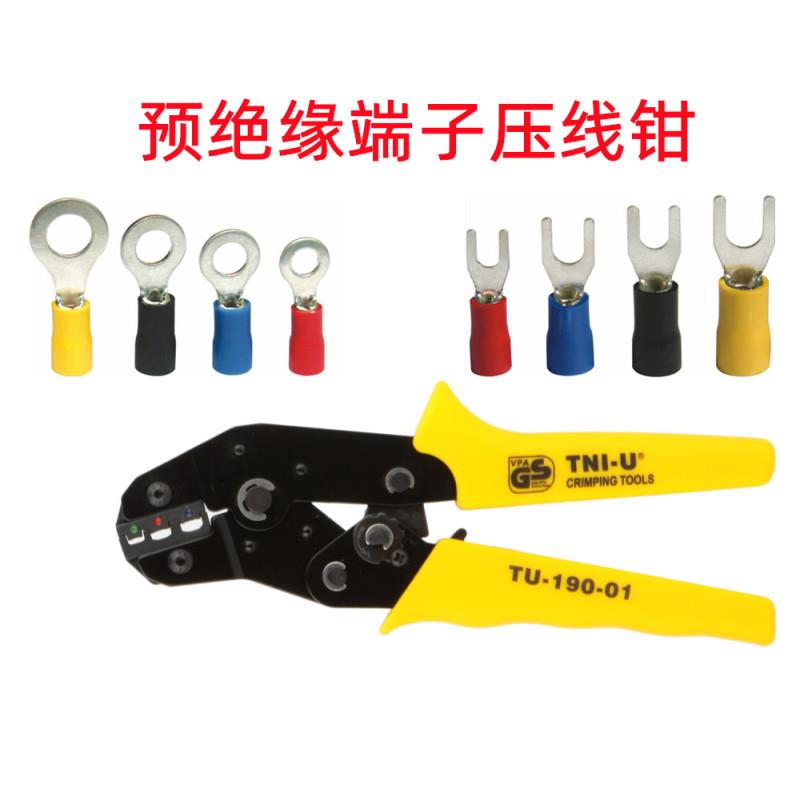 德利优预绝缘端子型压线