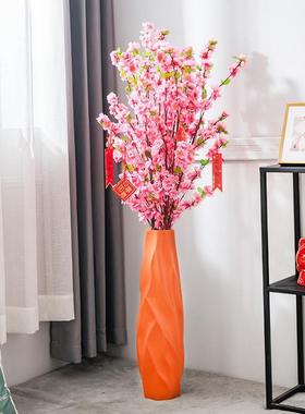 北欧客厅花瓶大型落地摆件电视柜旁边玄关家居装饰品喜庆乔迁礼物