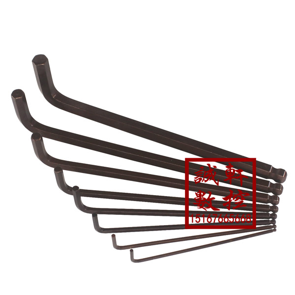 数控刀杆加硬加长球头内六角扳手1.5 2 2.5 3 4 5 6 8 10 12 公制