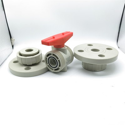 法兰球阀热熔塑料门水管