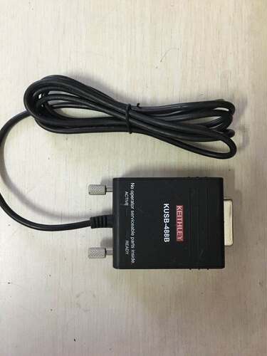 拆机 美国吉时利KEITHLEY KUSB-488B USB-GPIB 488.2接口电缆