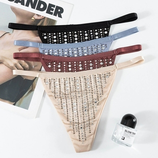 Sexy Sports Panties Ms Underpants Seamless Thong G String 裤