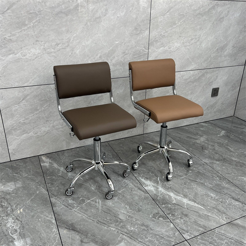 理发店大工凳美容子滑轮