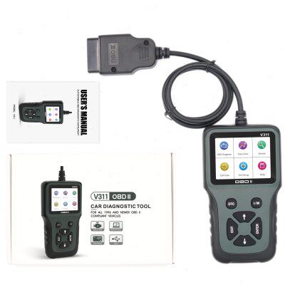 V311汽车诊断仪 obd2 读码卡 汽车故障检测仪  手持式读码卡V311