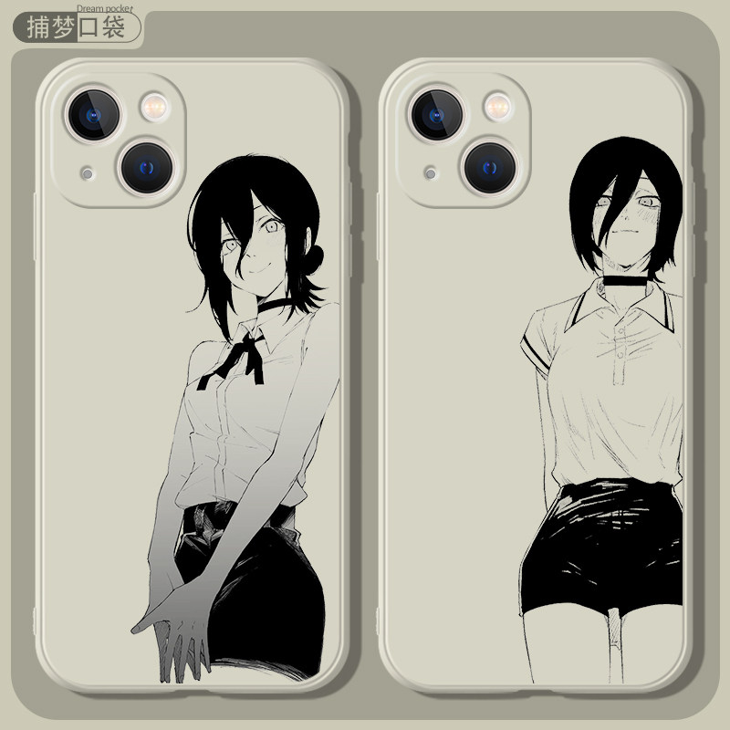 蕾塞适用苹果15手机壳14电锯人iPhone13promax动漫xsmax周边11潮se3硅胶7p新款8小米12一加9pro红米k50荣耀40