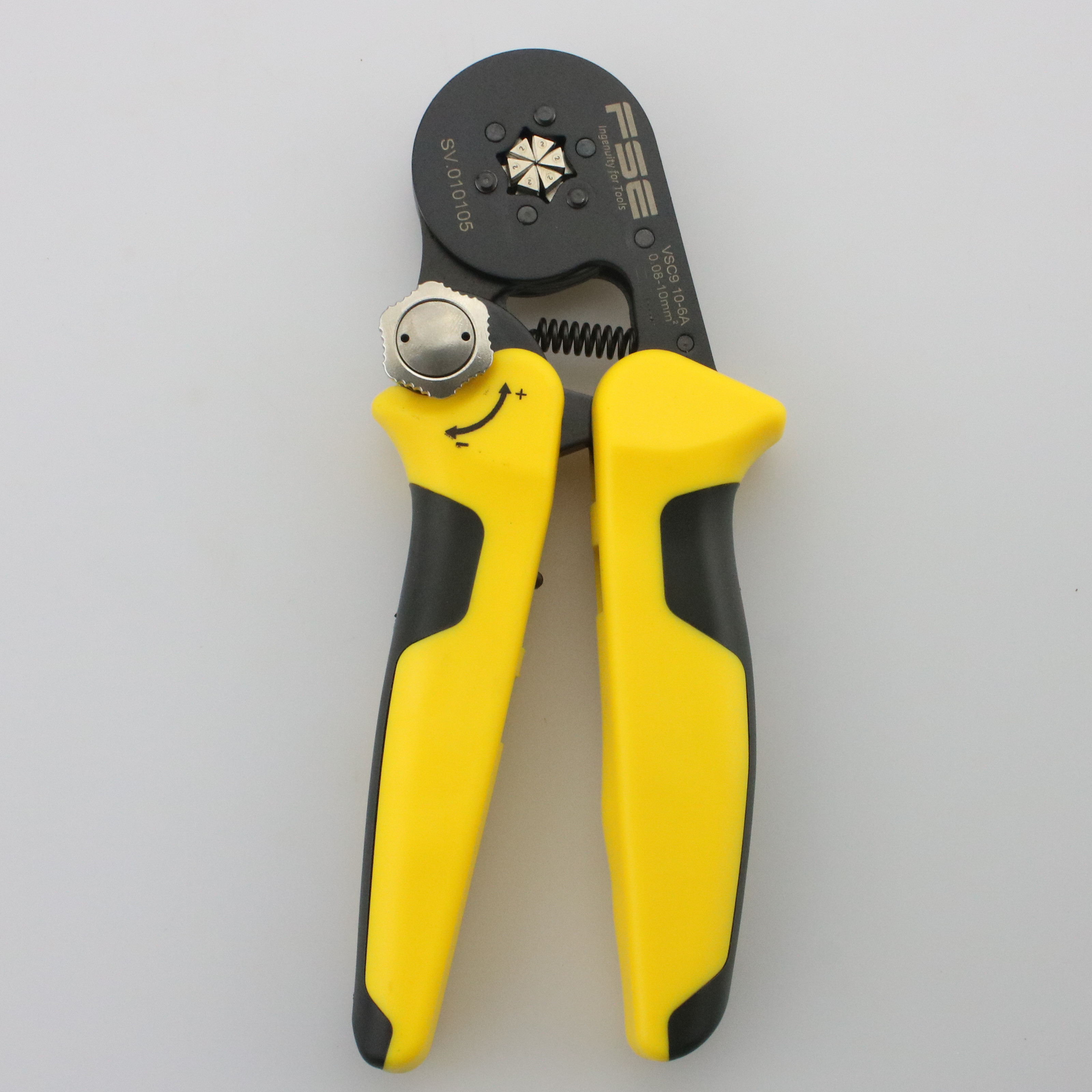 华胜工具出口型压线钳VSC9(HSC8) 10-6A管型压线钳针形冷压端子钳