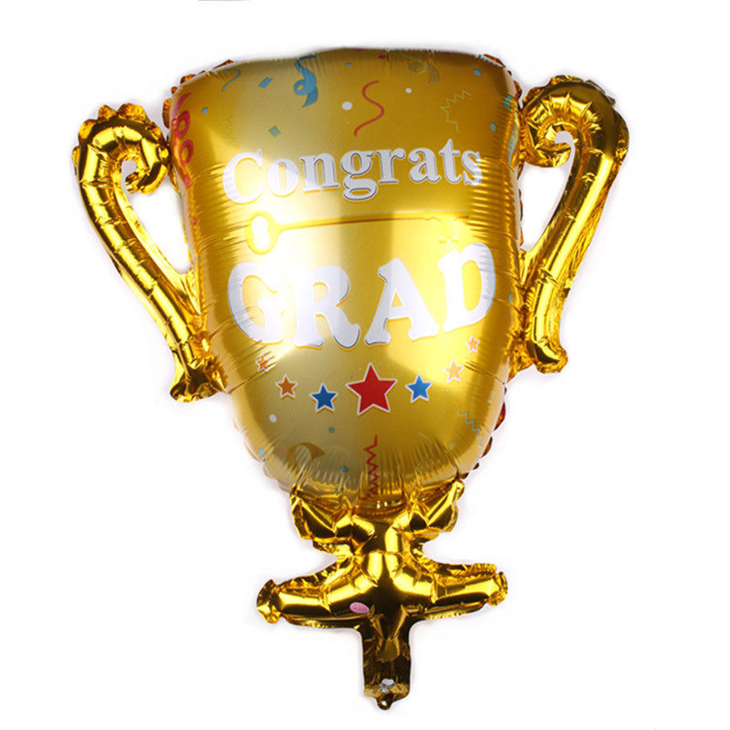 节日祝福铝膜气球进口祝贺congratulations祝贺庆祝恭喜毕业气球