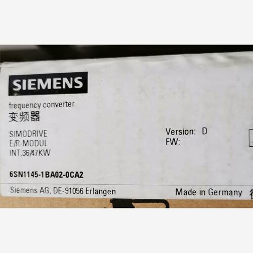 西门子 电源模块 6SN1145-1BA02-0CA2议价