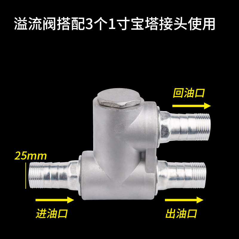 车载加油机寸溢流阀安全