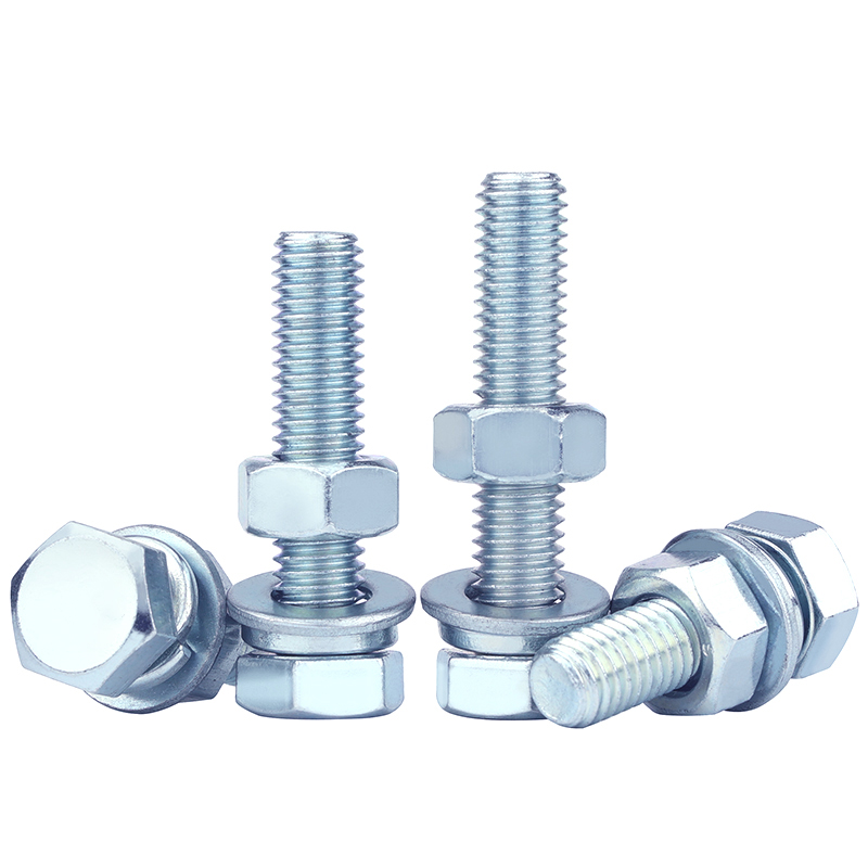 楚卫级镀锌外六角螺栓丝