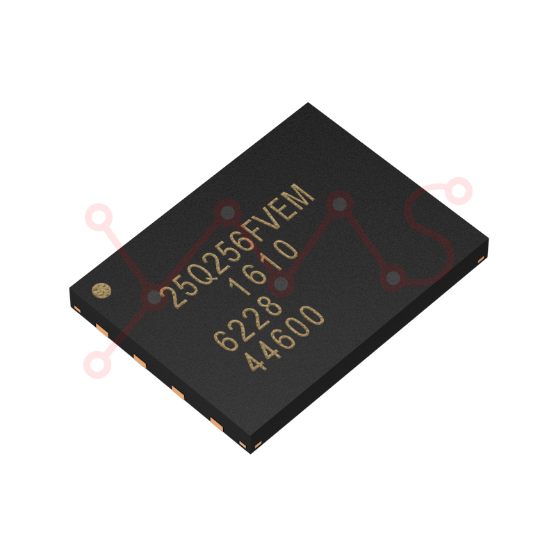原装正品 贴片 W25Q256JVEIQ WSON8 内存芯片 32MB 256Mbit存储器