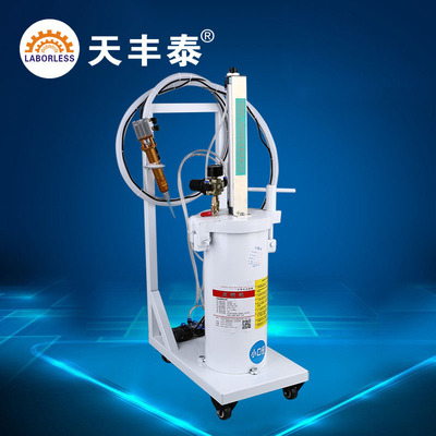 2600ml硅胶点胶机半自动点胶机手动打胶机碳钢压力桶手动点胶机