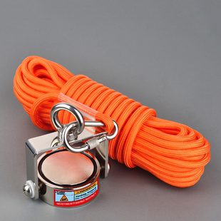 超强力旋转打捞器强磁铁双面吸力 钻井队船舶 超高感应深水吸铁石