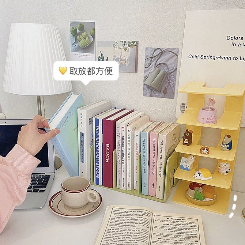 亚克力书架分隔板桌上收纳置物架书夹立架固定书本ins风桌面书立,3C数码配件,USB多功能数码宝,淘宝优惠券,粉丝福利购,淘宝优惠卷