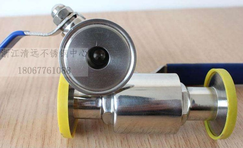 不锈钢卫生级快装球阀开