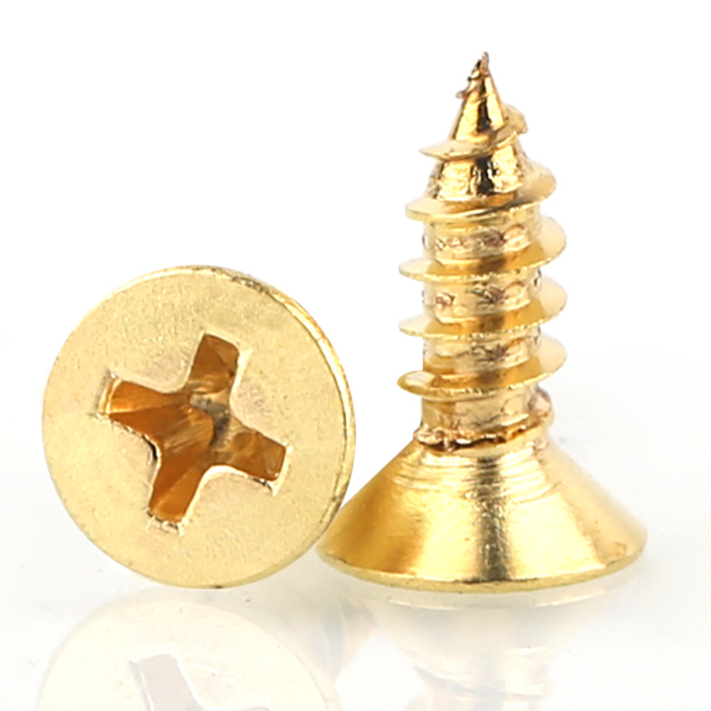 黄铜沉头十字自攻螺丝定