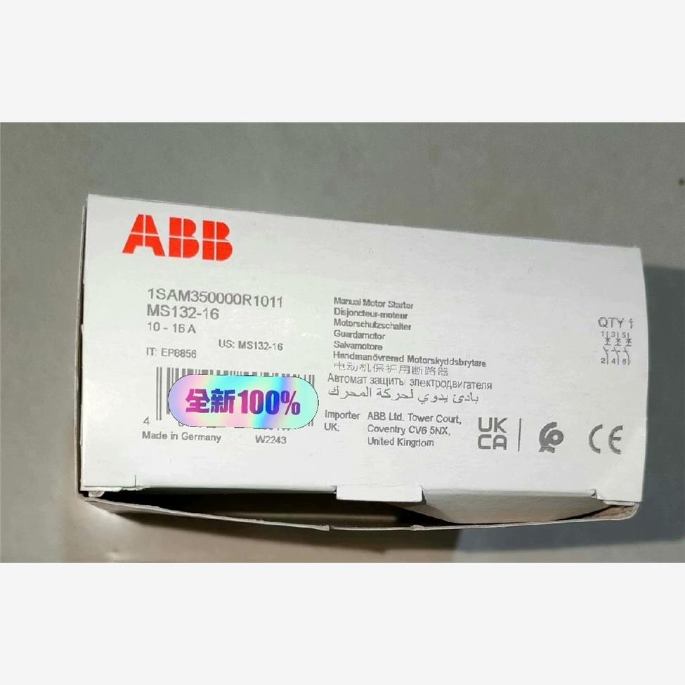 ABB电机保护断路器 MS132-16 马达保护器，10~1议价