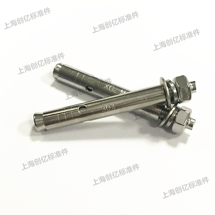 304不锈钢膨胀螺栓套管膨胀螺丝M6M8M10M12M14