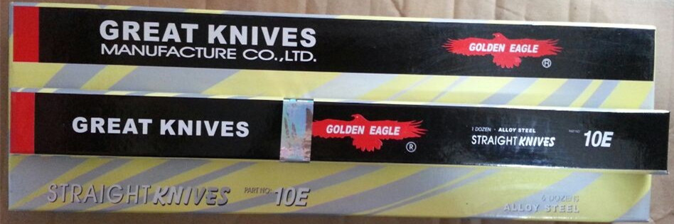 鹰牌裁床刀片 电剪刀片 10E裁布刀片优质裁床裁布刀片10寸35元/打