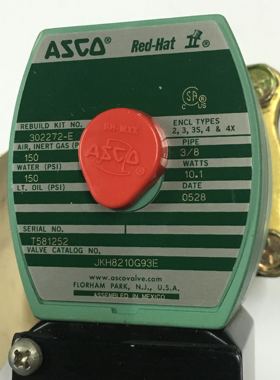 现货ASCO防爆电磁阀JKH8210G93E全新原装正品AC110V当天发货