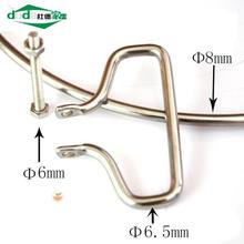 砧板菜板钢箍竹砧板圆钢圈实木防开裂围箍扁钢抱箍紧固不锈钢