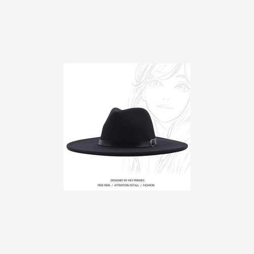 Women Men Wool Vintage Gangster Trilby Felt Fedora Hat caps