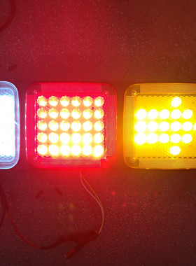 24V汽车货车LED挂车解放巨能王欧豪曼沃斯太尔J6半挂后尾灯