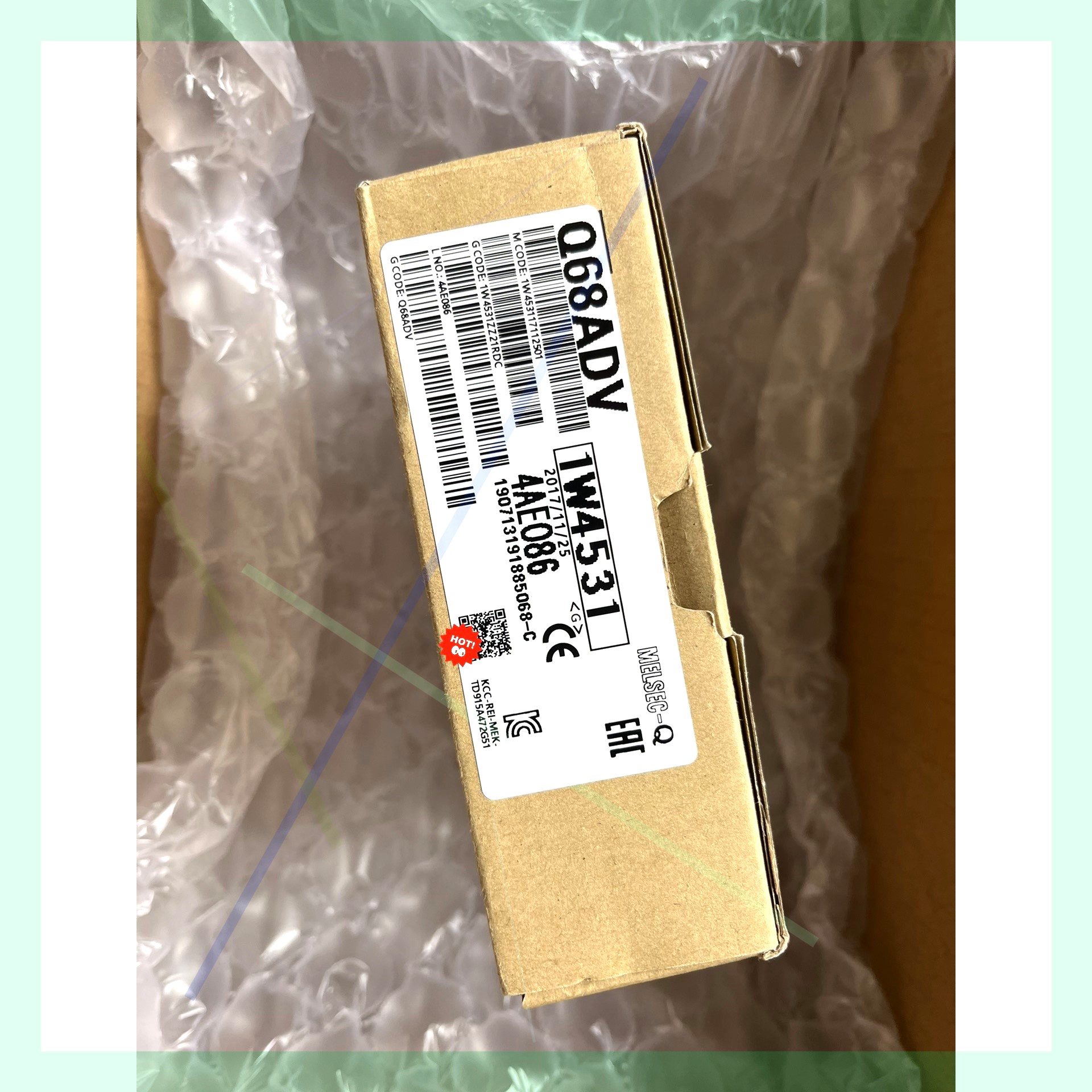 询价三菱Q系列模拟量输入模块Q68ADV议价