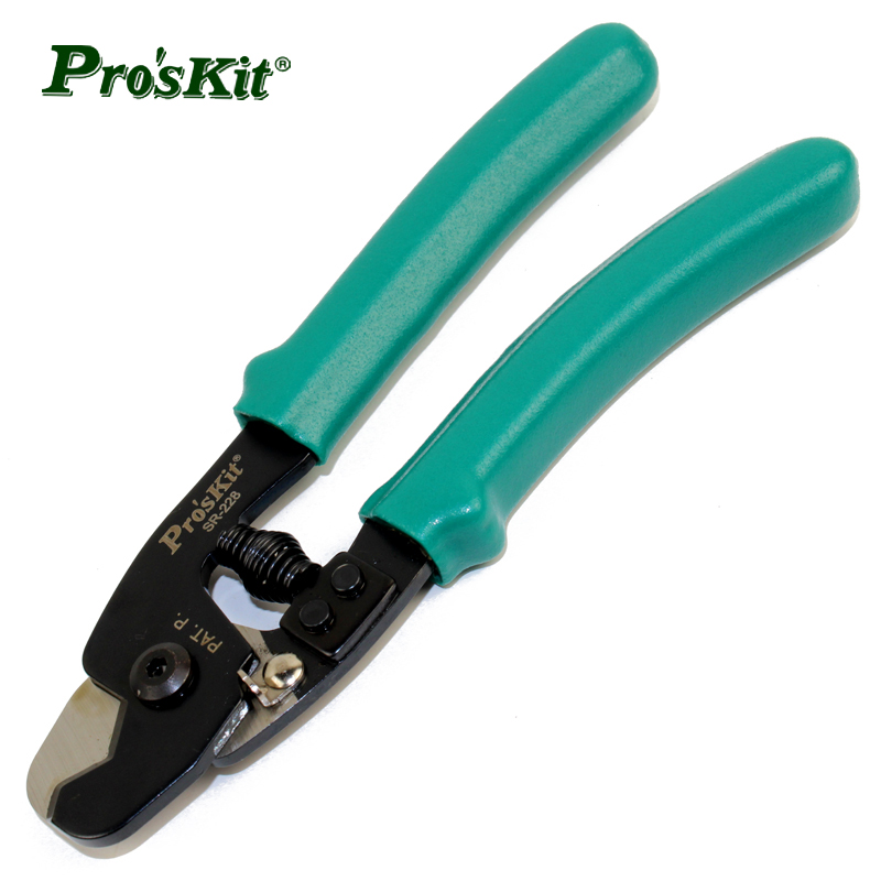 台湾宝工 铜包钢同轴电缆剪钳 电缆剪线钳 电缆断线钳 SR-228包邮