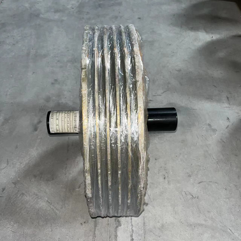 法立奥电梯铸铁轮反绳对