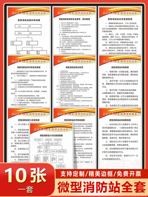 微型消防站组织架构图日