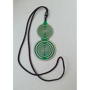 偏振光盘双面MWO能量光盘多波震荡多频振荡器葫芦挂件款