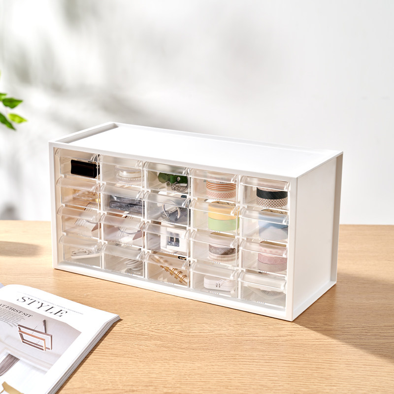 卧室长方形纯色桌面抽屉收纳盒日式可拆卸化妆品首饰带抽屉整理箱,ZIPPO/瑞士军刀/眼镜,酒具,淘宝优惠券,粉丝福利购,淘宝优惠卷