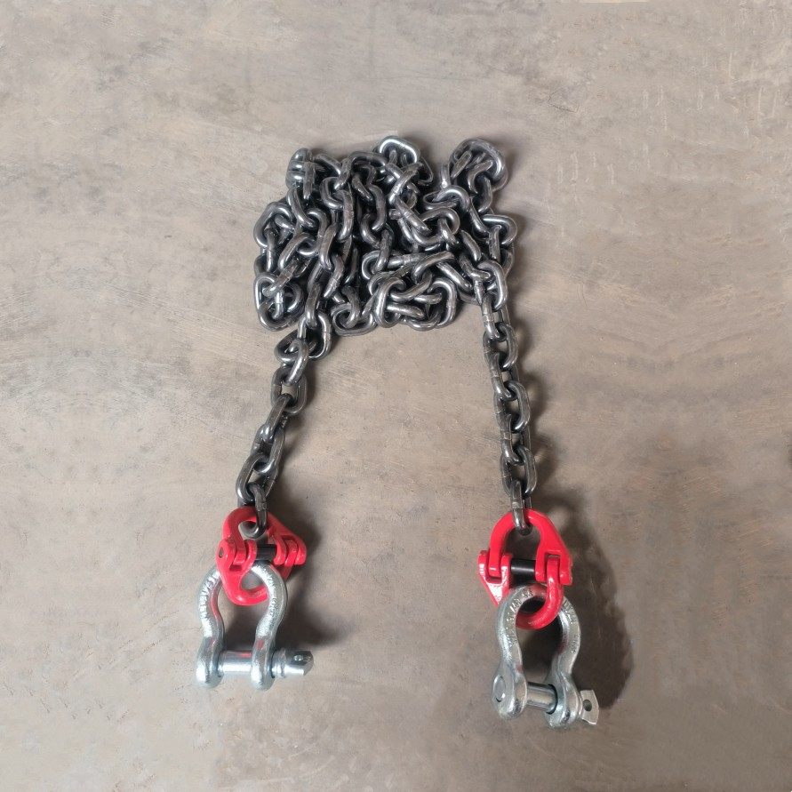 锰钢链条铁链带锁扣吊索具起重链条卸扣卡环捆绑链条吊车行车吊链,3C数码配件,USB多功能数码宝,淘宝优惠券,粉丝福利购,淘宝优惠卷